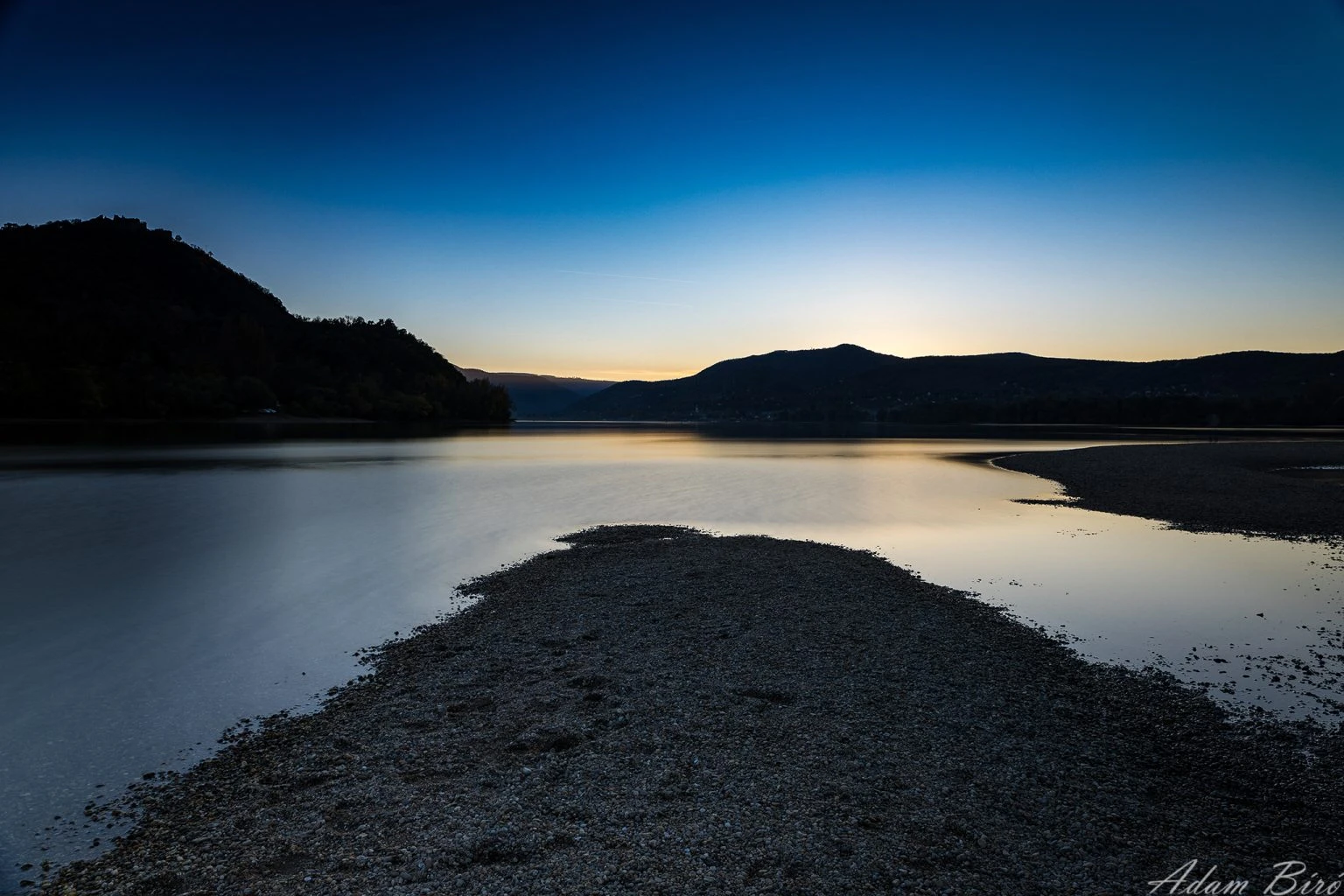 The flooded Danube